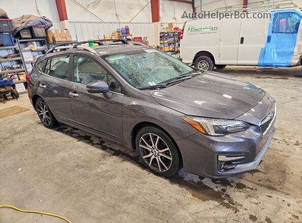 4S3GTAT67J3723548 2018 SUBARU IMPREZA Серый Передняя правая четверть