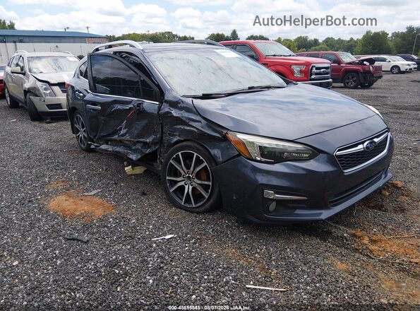4S3GTAT69H3706485 2017 SUBARU IMPREZA Gray Вид спереду