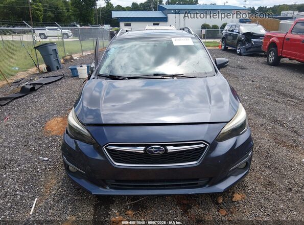 4S3GTAT69H3706485 2017 SUBARU IMPREZA Gray Вид задньої частини салону