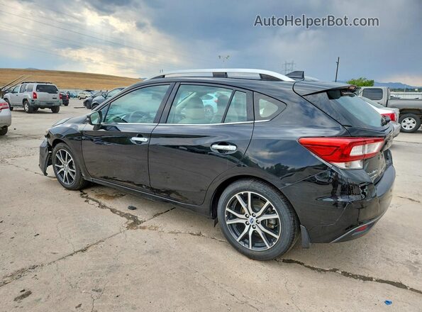 4S3GTAU64H3703377 2017 SUBARU IMPREZA Black Trasero izquierdo