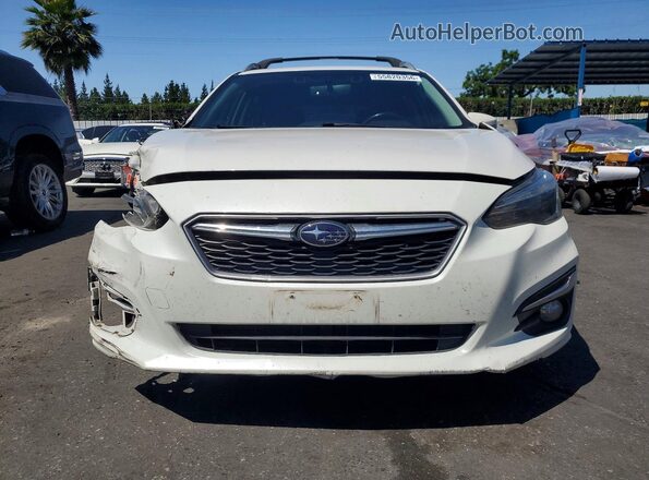 4S3GTAU67H3712820 2017 SUBARU IMPREZA White Widok z przodu