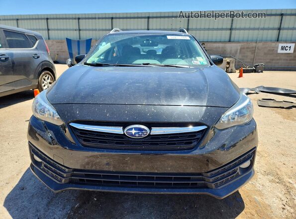 4S3GTAV64L3713799 2020 SUBARU IMPREZA Black Դիմացի տեսք