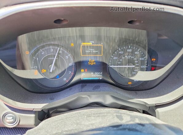 4S3GTAV64L3713799 2020 SUBARU IMPREZA Black Սարքավորումների վահանակի տեսք