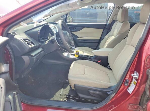 4S3GTAV64P3717261 2023 SUBARU IMPREZA Red Vista interior delantera