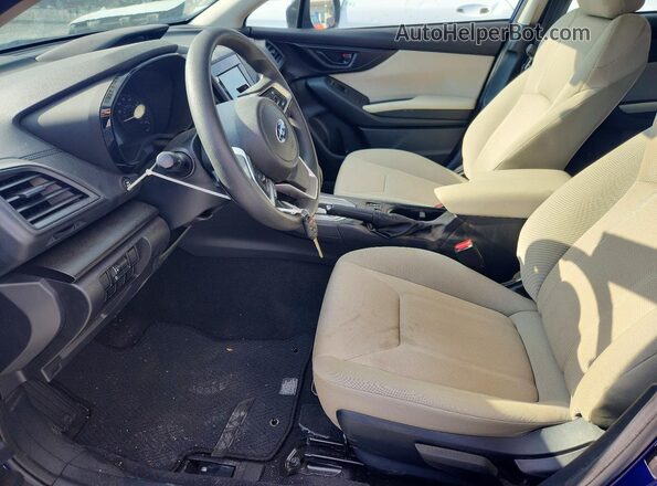 4S3GTAV64P3720399 2023 SUBARU IMPREZA Blue წინა სალონის ხედი