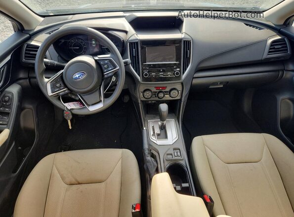 4S3GTAV64P3720399 2023 SUBARU IMPREZA Blue წინა პანელის ხედი