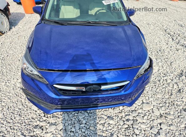 4S3GTAV64P3720399 2023 SUBARU IMPREZA Blue უკანა სალონის ხედი