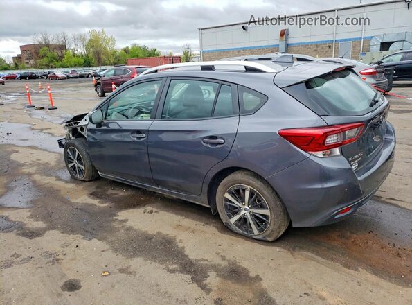 4S3GTAV65N3725558 2022 SUBARU IMPREZA Gray Trasero izquierdo
