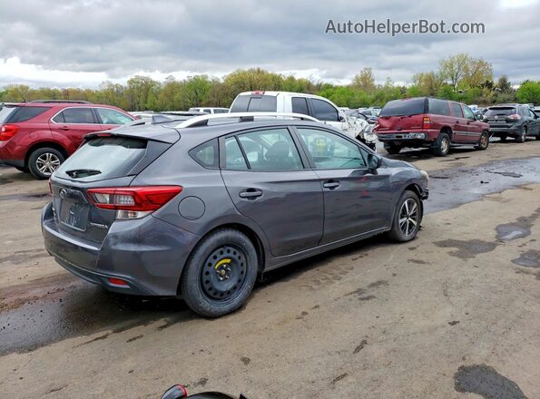 4S3GTAV65N3725558 2022 SUBARU IMPREZA Gray Trasero derecho