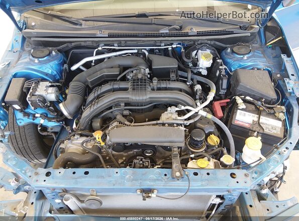 4S3GTAV66M3702448 2021 SUBARU IMPREZA Blue Widok z tyłu