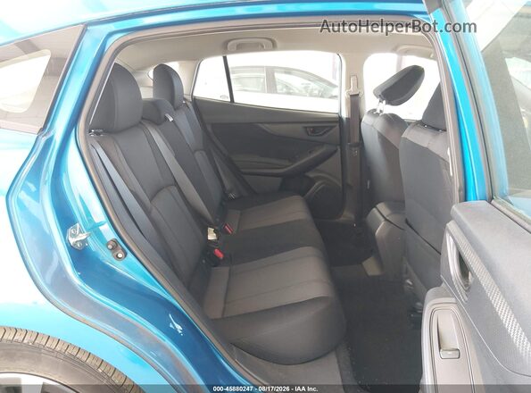 4S3GTAV66M3702448 2021 SUBARU IMPREZA Blue Widok naklejki z numerem VIN