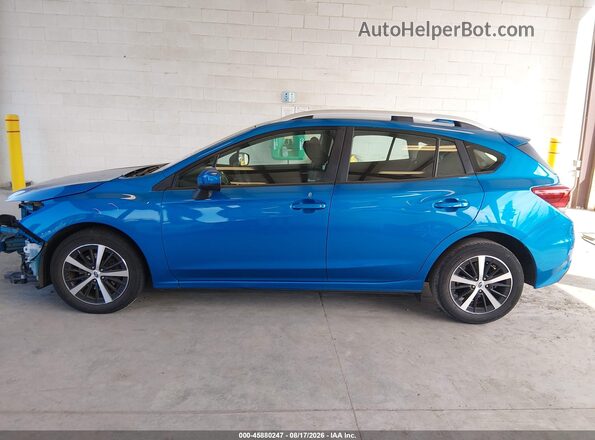 4S3GTAV66M3702448 2021 SUBARU IMPREZA Blue 
