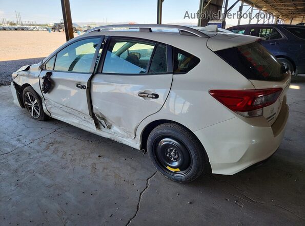 4S3GTAV6XM3713842 2021 SUBARU IMPREZA Белый Задняя левая четверть