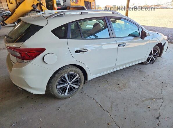 4S3GTAV6XM3713842 2021 SUBARU IMPREZA Белый Задняя правая четверть