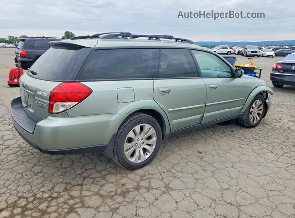 4S4BP66C597312081 2019 SUBARU OUTBACK Teal Задня права чверть
