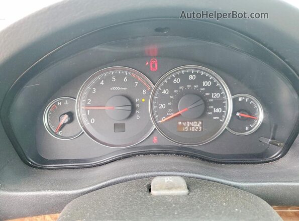 4S4BP66C597312081 2019 SUBARU OUTBACK Teal Вид щитка приладів