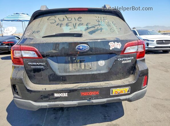 4S4BSAAC0H3361381 2017 SUBARU OUTBACK Black Vista trasera