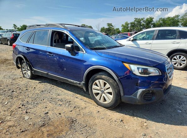 4S4BSAAC2H3213216 2017 SUBARU OUTBACK Blue Front right