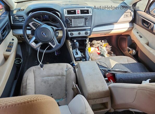 4S4BSAAC2H3213216 2017 SUBARU OUTBACK Blue Dashboard view