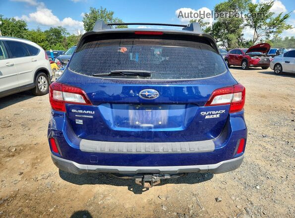 4S4BSAAC2H3213216 2017 SUBARU OUTBACK Blue Rear view