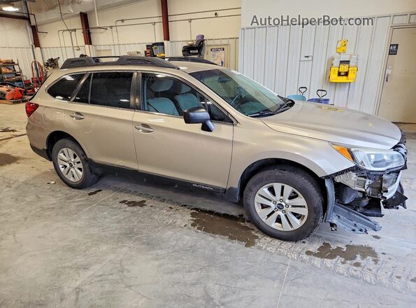 4S4BSAAC2H3289499 2017 SUBARU OUTBACK Silver Przód prawy