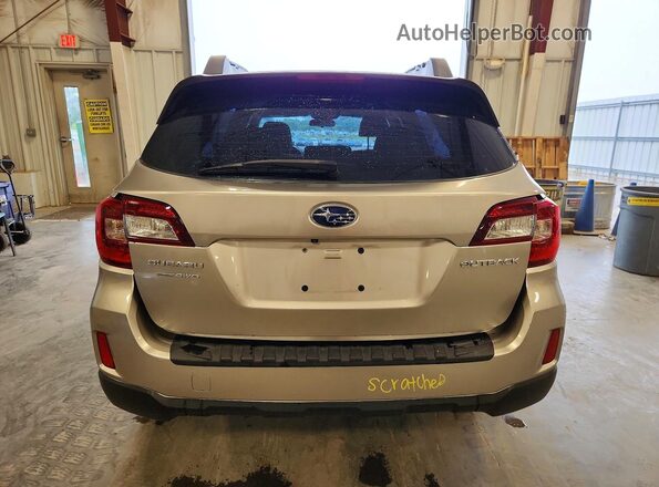 4S4BSAAC2H3289499 2017 SUBARU OUTBACK Silver Widok z tyłu