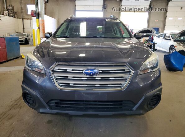 4S4BSAAC2H3395208 2017 SUBARU OUTBACK Blue Front view