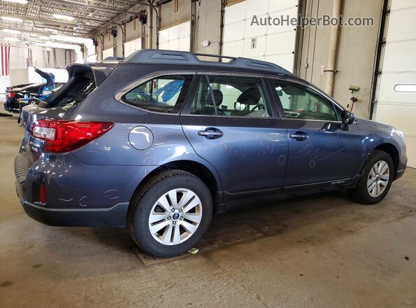 4S4BSAAC2H3395208 2017 SUBARU OUTBACK Blue Rear right