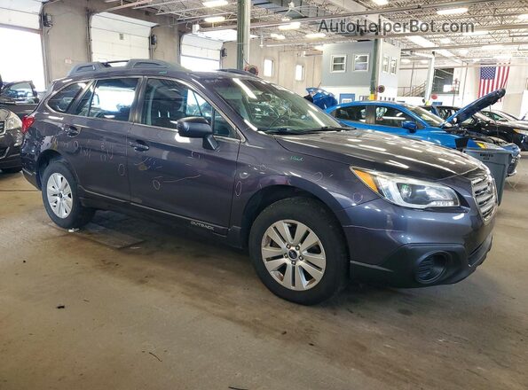 4S4BSAAC2H3395208 2017 SUBARU OUTBACK Blue Front right
