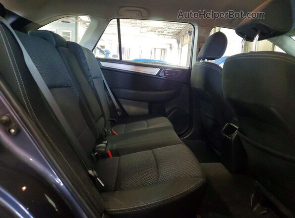4S4BSAAC2H3395208 2017 SUBARU OUTBACK Blue Rear interior view