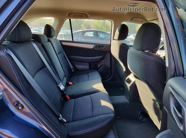 4S4BSAAC2H3432824 2017 SUBARU OUTBACK Blue Սալոնի հետևի տեսք