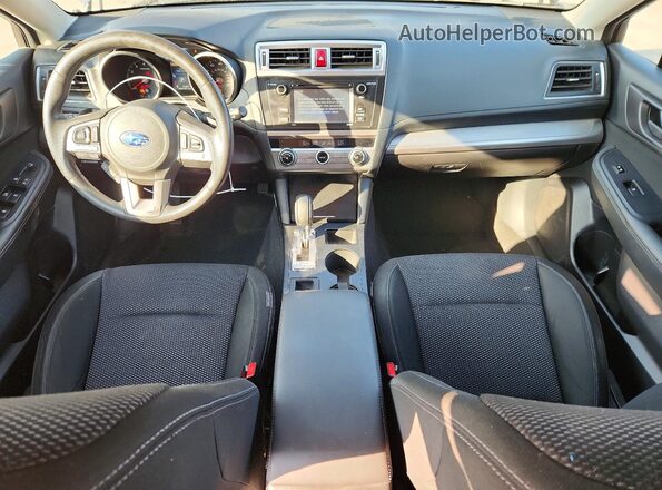 4S4BSAAC2H3432824 2017 SUBARU OUTBACK Blue Առջևի վահանակի տեսք
