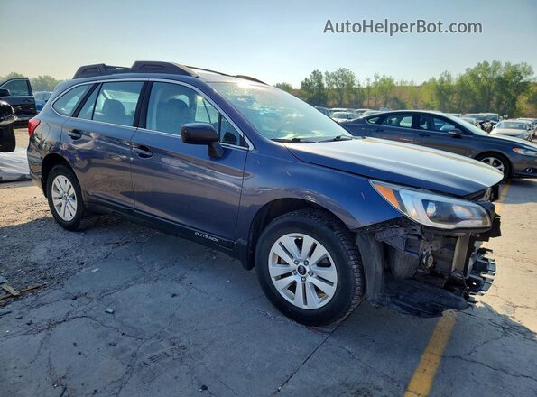 4S4BSAAC2H3432824 2017 SUBARU OUTBACK Blue Առջևի աջ