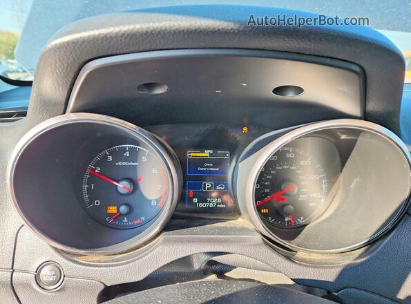 4S4BSAAC2H3432824 2017 SUBARU OUTBACK Blue Սարքավորումների վահանակի տեսք