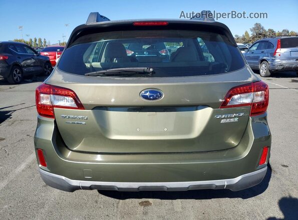 4S4BSAAC3G3313582 2016 SUBARU OUTBACK Green Vista trasera