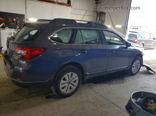 4S4BSAAC4H3240689 2017 SUBARU OUTBACK Blue Tył prawy