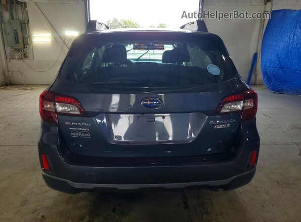 4S4BSAAC4H3240689 2017 SUBARU OUTBACK Blue Widok z tyłu