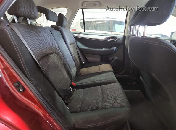 4S4BSAAC4H3299094 2017 SUBARU OUTBACK Бордовый Вид задних сидений