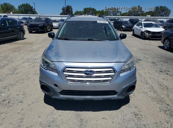 4S4BSAAC4H3371024 2017 SUBARU OUTBACK Silver Вид спереду