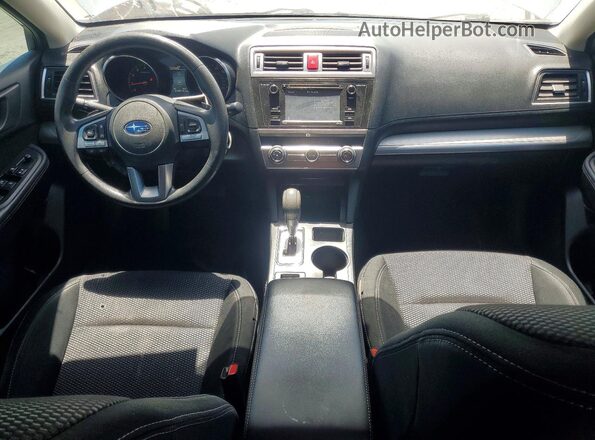 4S4BSAAC4H3371024 2017 SUBARU OUTBACK Silver Вид панелі приладів