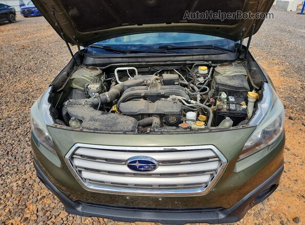 4S4BSAAC5H3317750 2017 SUBARU OUTBACK Green Widok komory silnika