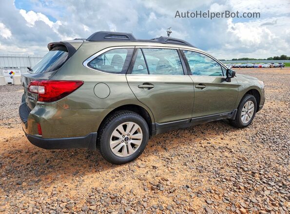 4S4BSAAC5H3317750 2017 SUBARU OUTBACK Green Tył prawy