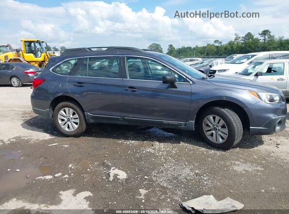 4S4BSAAC5H3423230 2017 SUBARU OUTBACK Gray Rear interior view