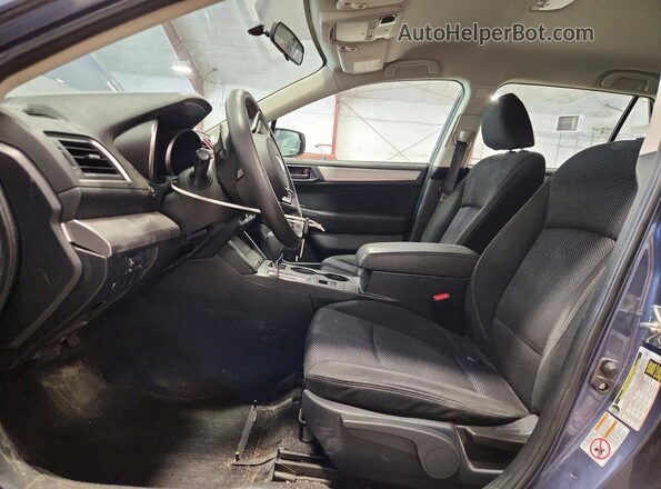 4S4BSAAC5J3238438 2018 SUBARU OUTBACK Blue Widok wnętrza z przodu