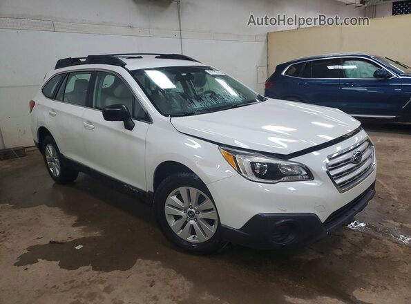 4S4BSAAC6H3258529 2017 SUBARU OUTBACK White Przód prawy