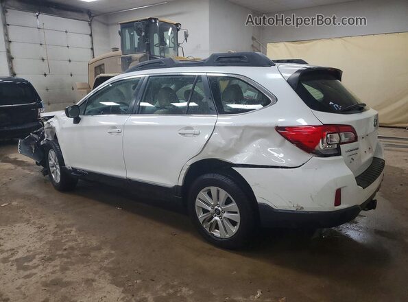 4S4BSAAC6H3258529 2017 SUBARU OUTBACK White Tył lewy