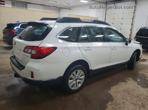 4S4BSAAC6H3258529 2017 SUBARU OUTBACK White Tył prawy