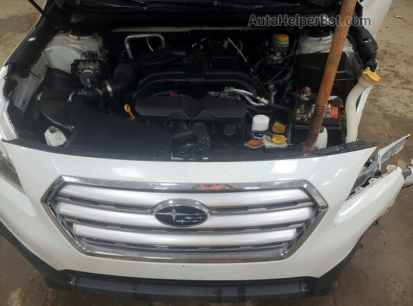 4S4BSAAC6H3258529 2017 SUBARU OUTBACK White Widok komory silnika