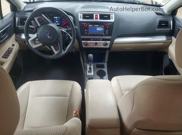 4S4BSAAC6H3258529 2017 SUBARU OUTBACK White Widok deski rozdzielczej