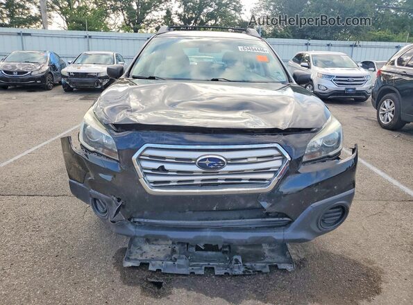 4S4BSAAC6H3292986 2017 SUBARU OUTBACK Black Vista frontal